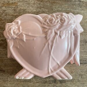 McCoy Heart Vase.